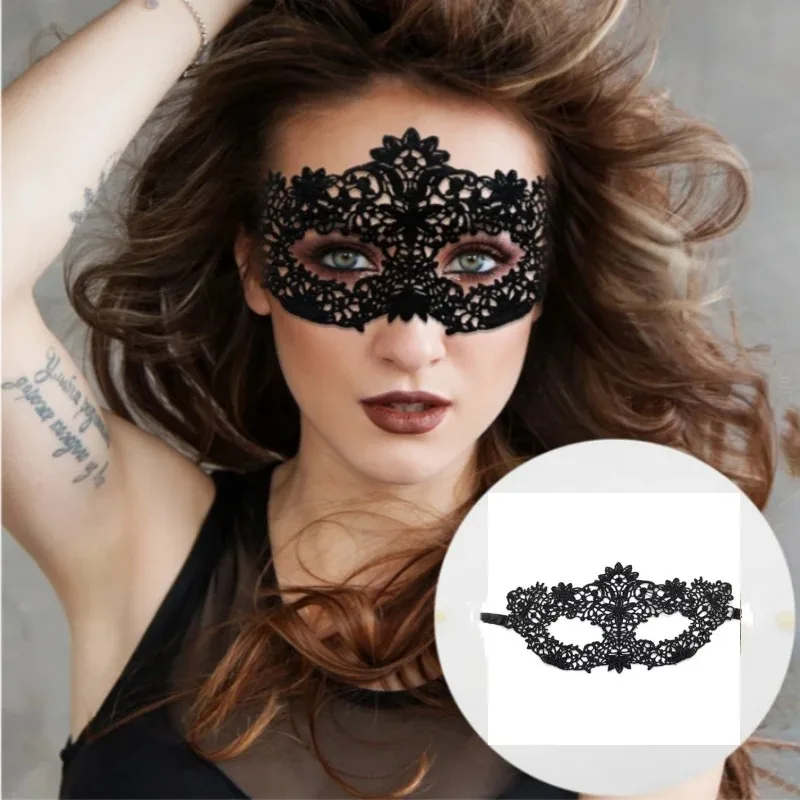 Venetian Couple Eye Mask, Half-face Mask for Halloween Dance, Graduation Party Headpiece for Role-playing Costume, Men and